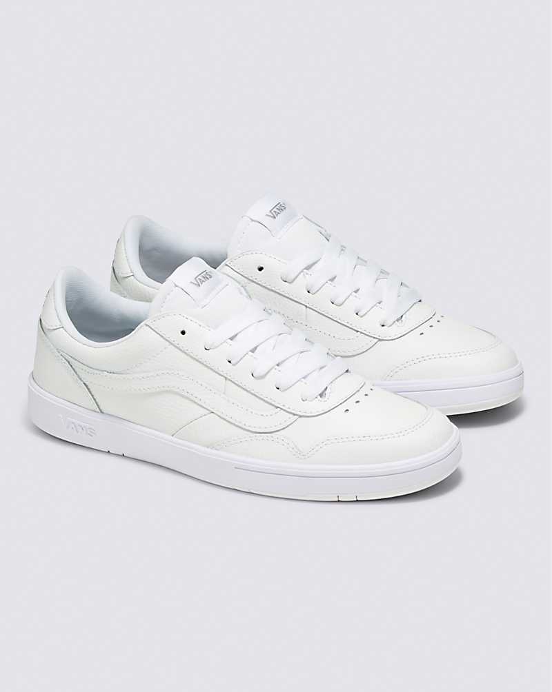 Vans Cruze Too ComfyCush Leather Shoe Men Sneakers White / White | NX1-5450