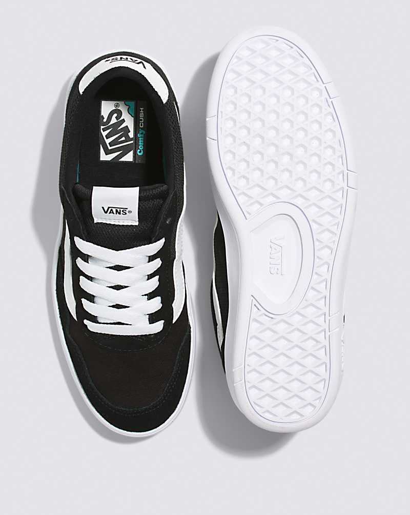 Vans Cruze Too ComfyCush Shoe Women Sneakers Black / White | XS1-9610