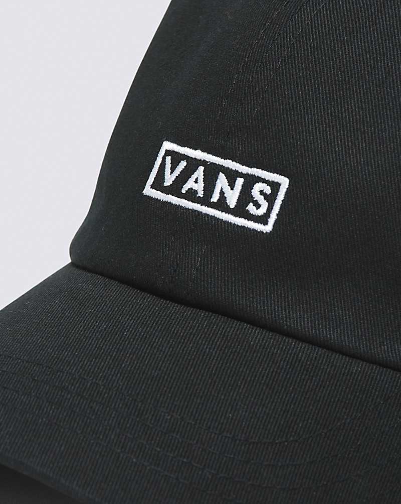 Vans Curved Bill Jockey Men Hats Black | DL1-3126