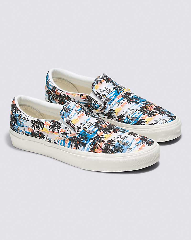 Vans Customs Aloha Slip-On Men Slip On Shoes Multicolor | MK1-9492