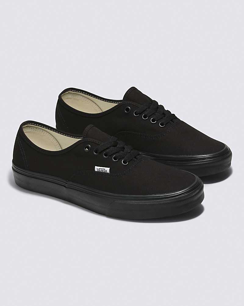 Vans Customs Authentic Wide Women Sneakers Black | DE1-8985