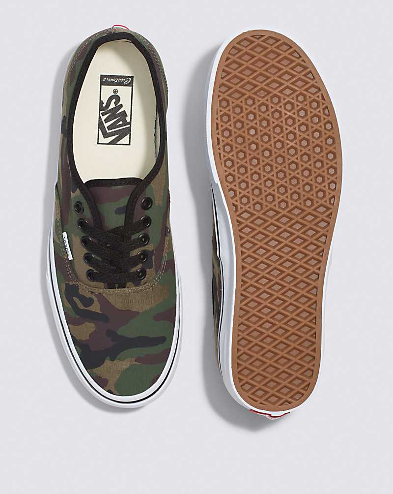 Vans Customs Camo Authentic Men Sneakers Camo | DW1-4417