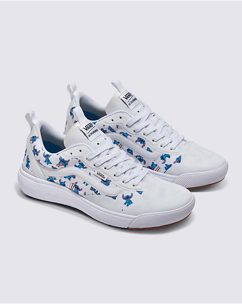 Vans Customs Lilo & Stitch UltraRange EXO Shoe Men Casual Shoes White | VD1-1765