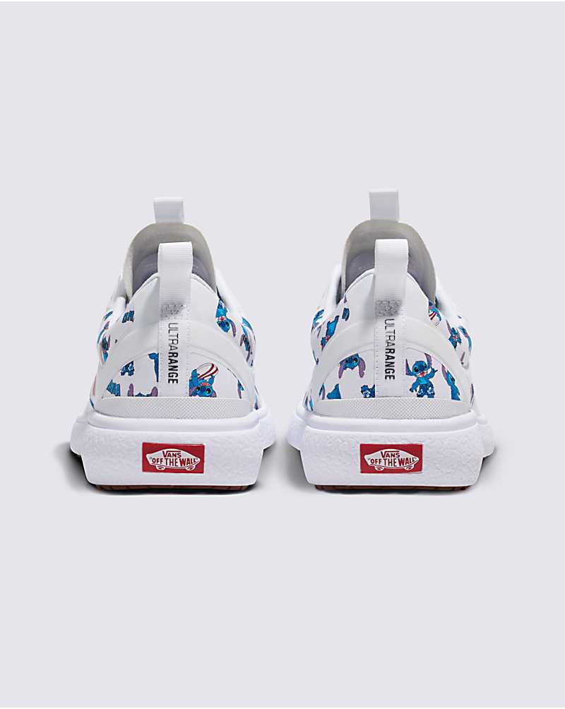 Vans Customs Lilo & Stitch UltraRange EXO Shoe Men Casual Shoes White | VD1-1765