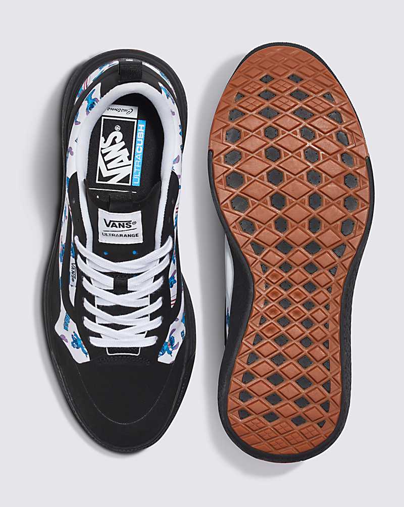 Vans Customs Lilo & Stitch UltraRange EXO Shoe Men Casual Shoes Black | GK1-7773