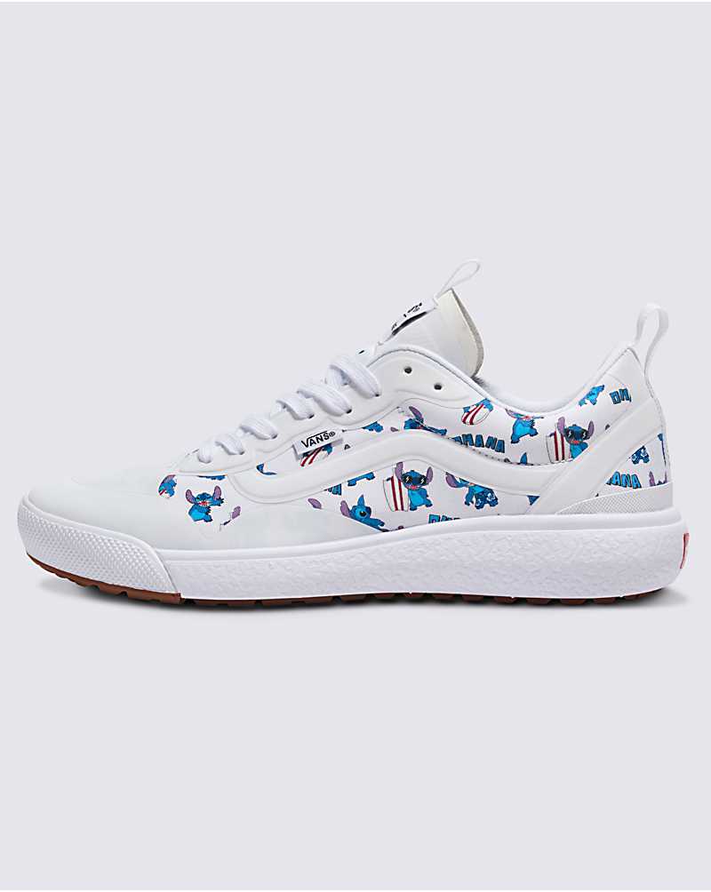 Vans Customs Lilo & Stitch UltraRange EXO Shoe Women Casual Shoes White | SU1-2712