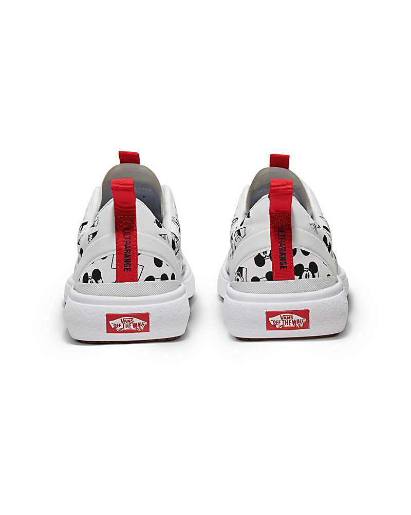 Vans Customs Mickey UltraRange EXO Shoe Men Casual Shoes White | CU1-8376