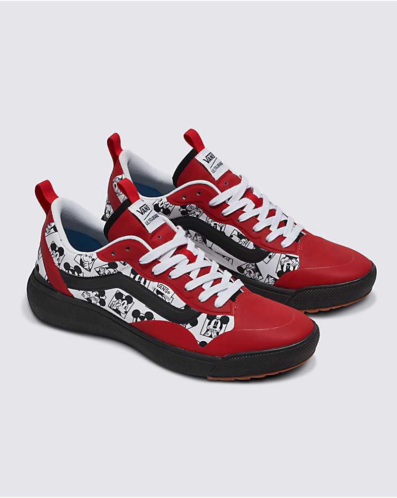 Vans Customs Mickey UltraRange EXO Shoe Men Casual Shoes Red | AJ1-9666