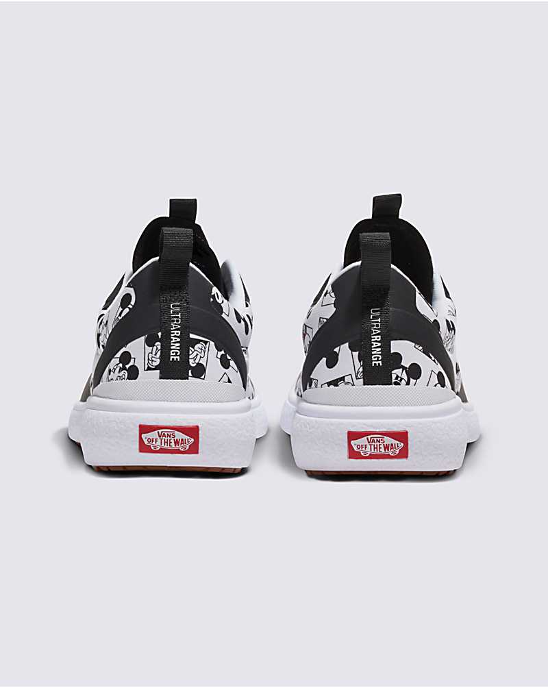 Vans Customs Mickey UltraRange EXO Shoe Women Casual Shoes Black / White | EZ1-6276