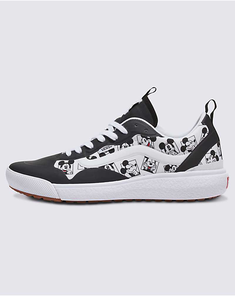 Vans Customs Mickey UltraRange EXO Shoe Women Casual Shoes Black / White | EZ1-6276