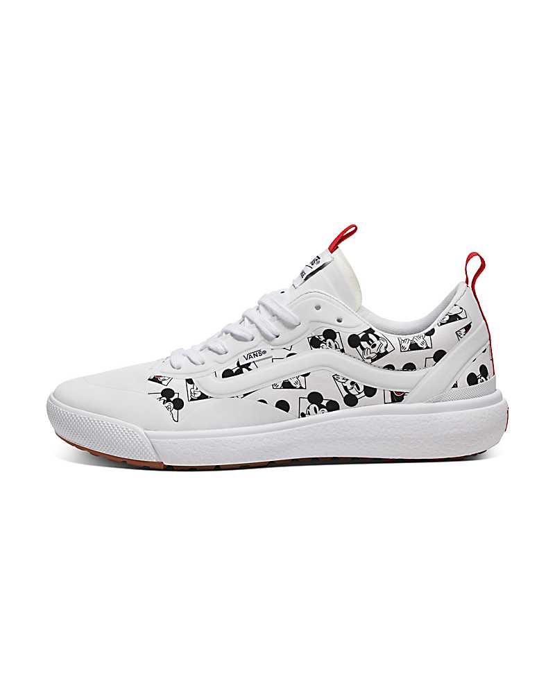 Vans Customs Mickey UltraRange EXO Shoe Women Casual Shoes White | QC1-0347