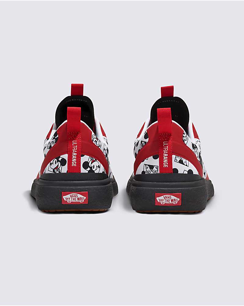 Vans Customs Mickey UltraRange EXO Shoe Women Casual Shoes Red | LV1-8814