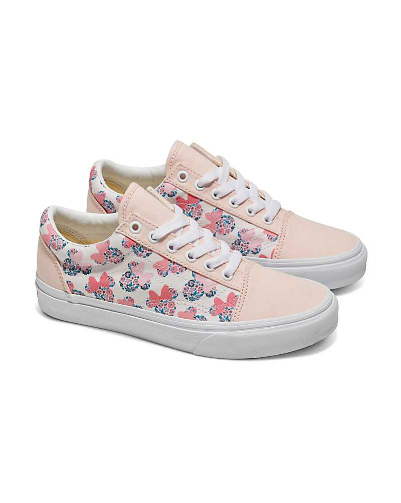 Vans Customs Minnie Old Skool Shoe Women Sneakers Pink / Multicolor | HL1-1365