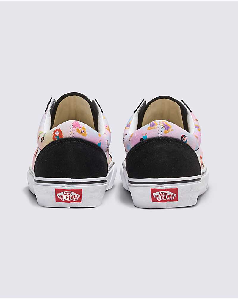 Vans Customs Princess Old Skool Shoe Women Sneakers Pink / Multicolor / Black | QU1-8816