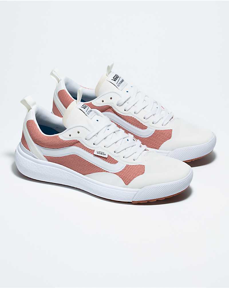 Vans Customs Rose Dawn UltraRange EXO Men Casual Shoes White / Coral | TD1-9699