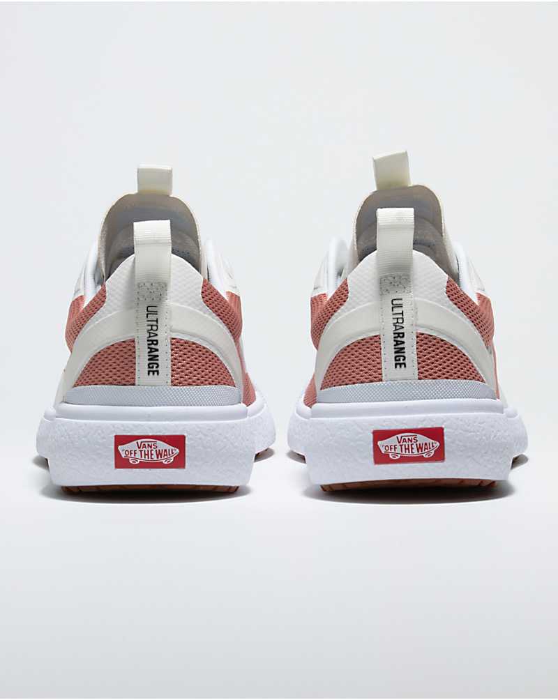 Vans Customs Rose Dawn UltraRange EXO Women Casual Shoes White / Coral | MI1-9745