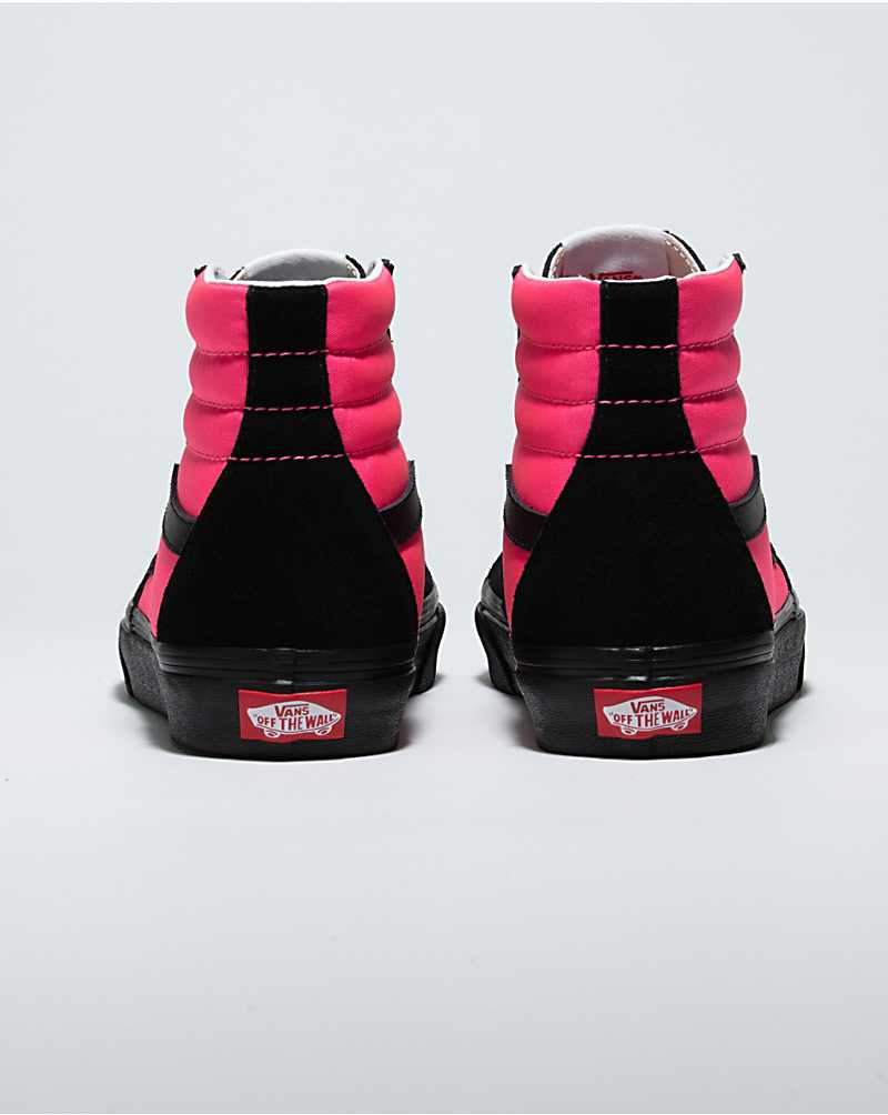 Vans Customs SK8-Hi Wide Women High Top Sneakers Pink | YG1-2316