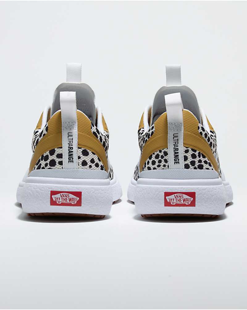 Vans Customs Safari UltraRange EXO Men Casual Shoes White / Black / Yellow | UW1-9510