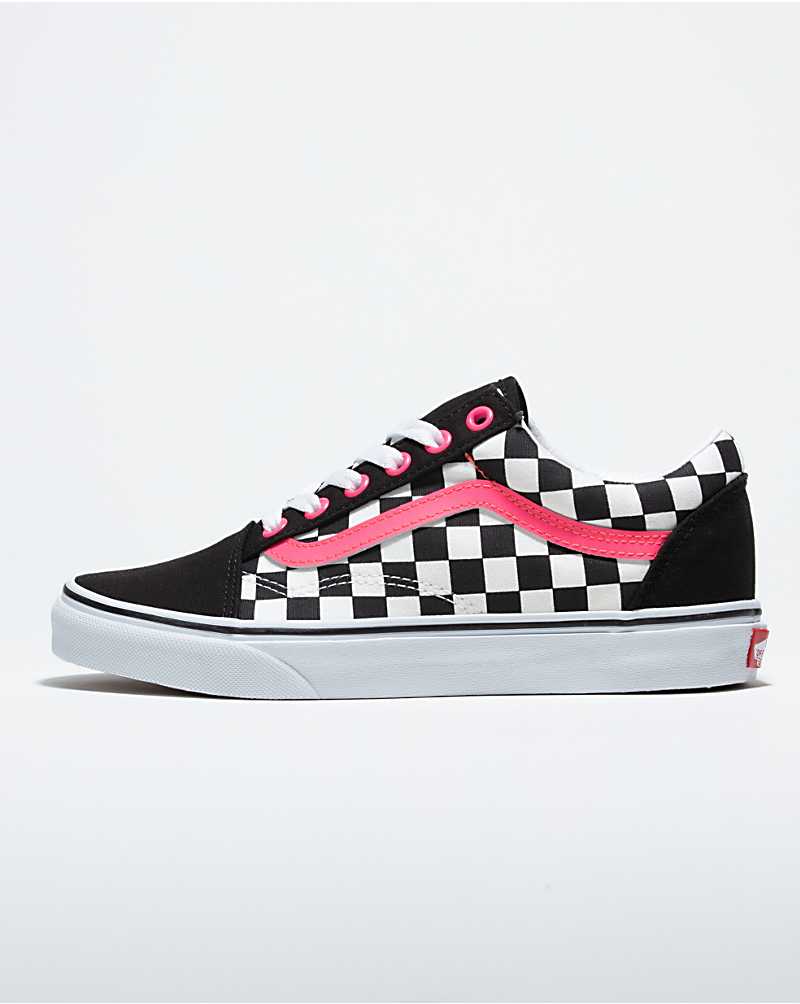 Vans Customs Sidestripe Old Skool Wide Women Sneakers Pink | PM1-9976