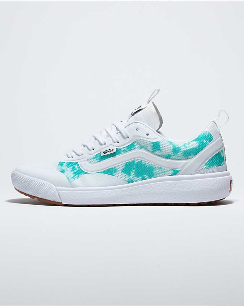 Vans Customs Teal Acid Wash UltraRange EXO Men Casual Shoes White / Green | BJ1-4790