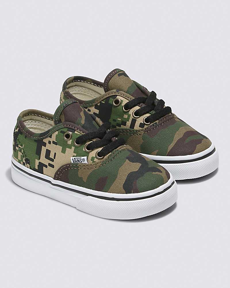 Vans Customs Toddler Camo Authentic Kids' Sneakers Camo | GS1-0429