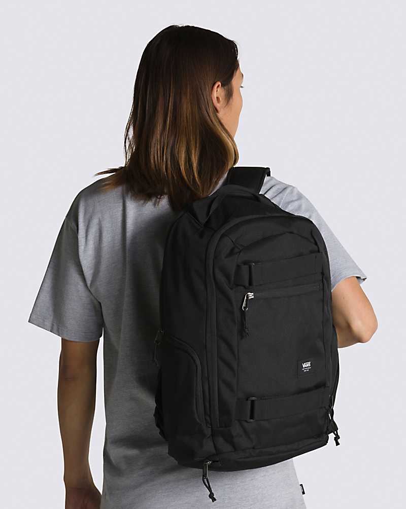 Vans DX Skatepack Men Backpacks Black | OJ1-8625