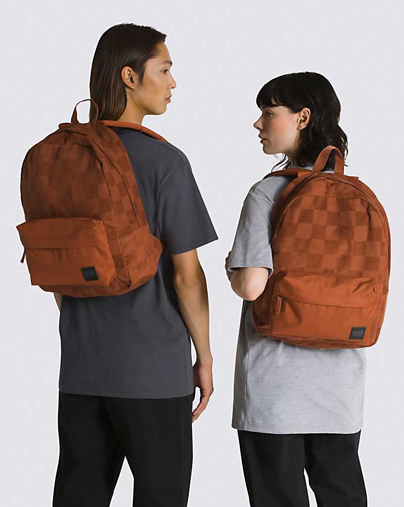 Vans Deana Men Backpacks Yellow | UF1-1929