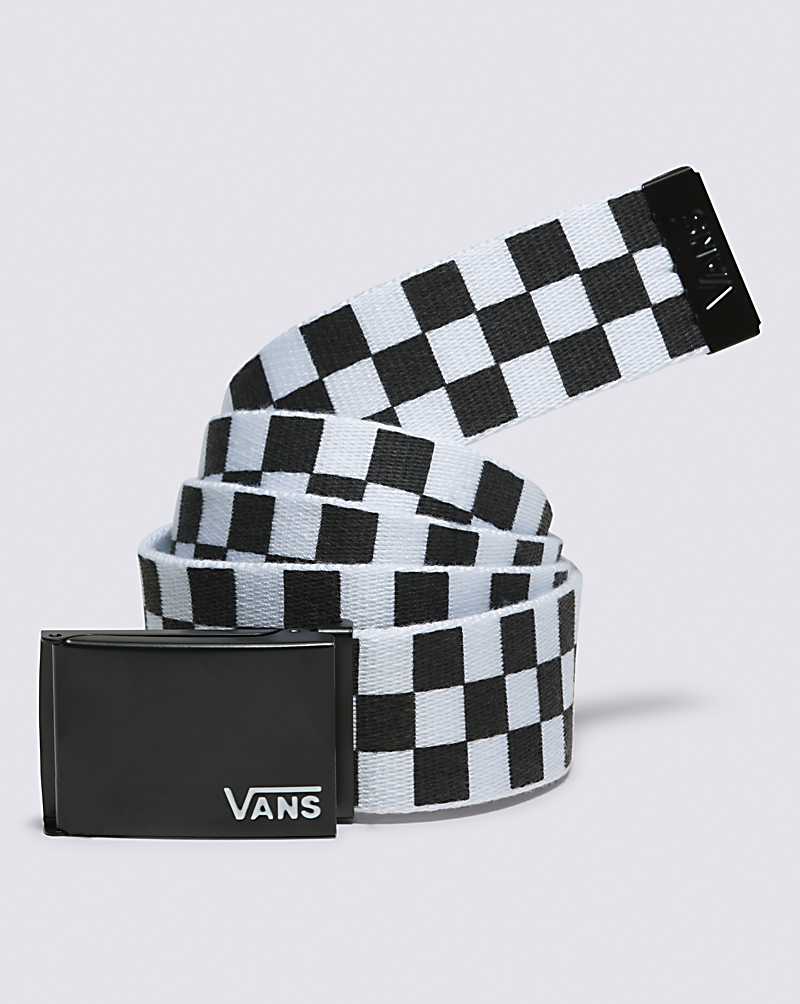 Vans Deppster Web Men Belts Black / White | XA1-5171