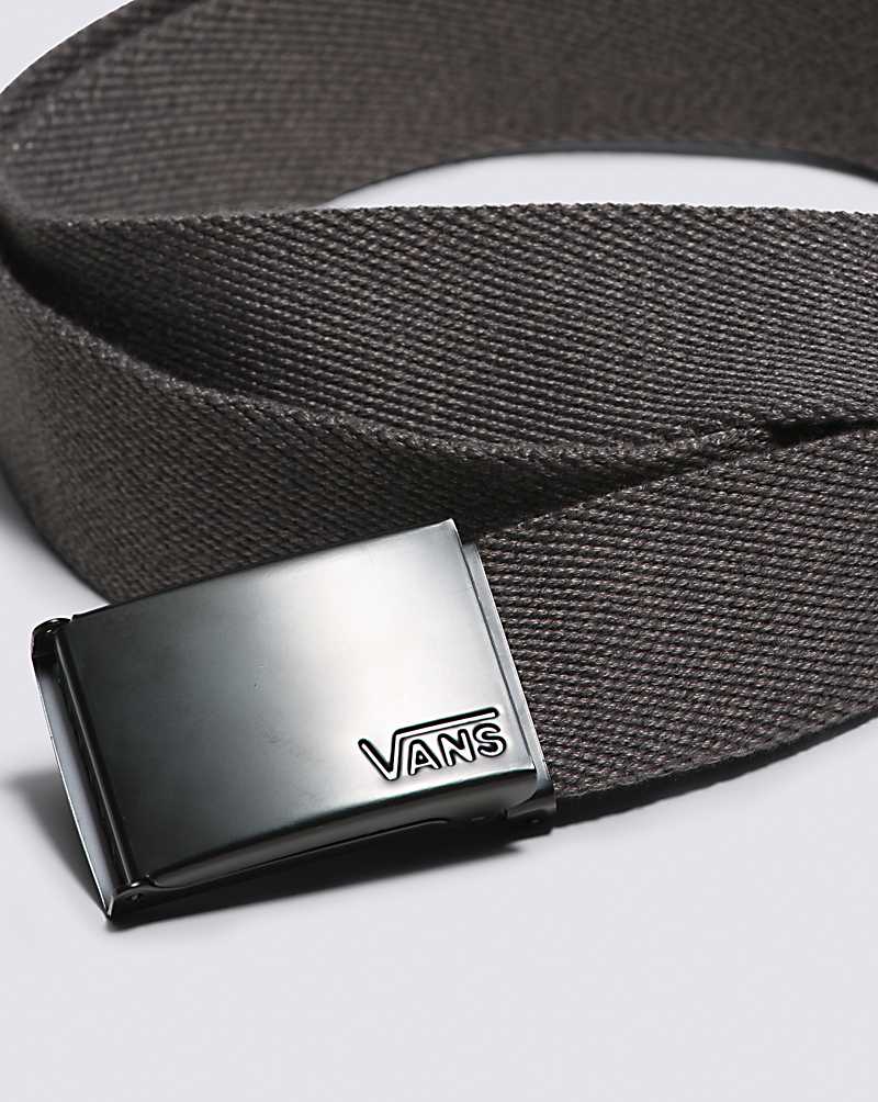 Vans Deppster Web Men Belts Charcoal | AO1-1303