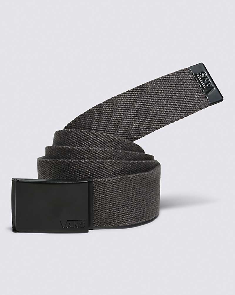 Vans Deppster Web Men Belts Charcoal | AO1-1303