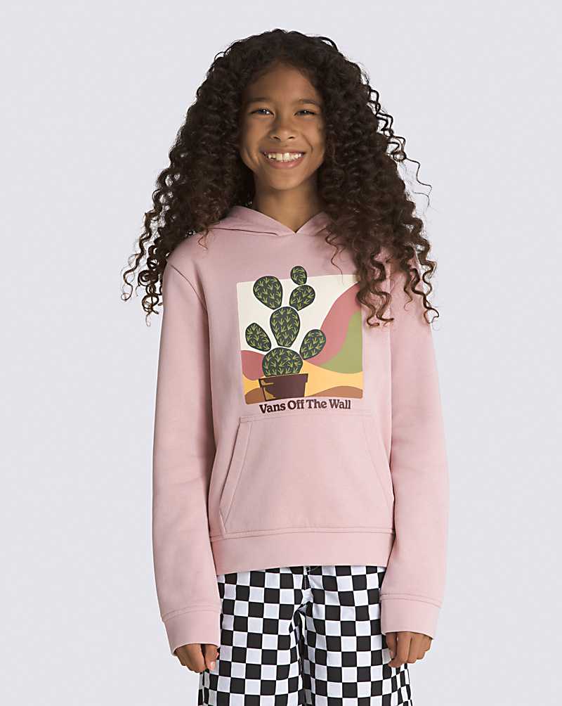 Vans Desert Darling Pullover Kids\' Hoodie Pink | FL1-0224