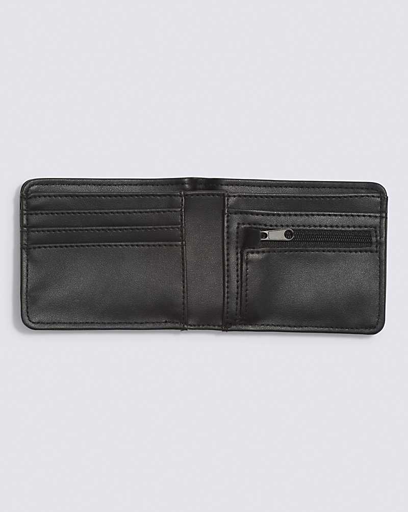 Vans Drop V Bifold Men Wallets Black | PI1-9442