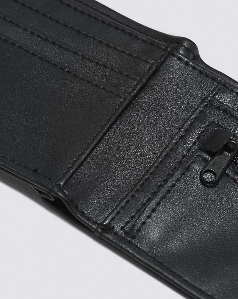 Vans Drop V Bifold Men Wallets Black | PI1-9442