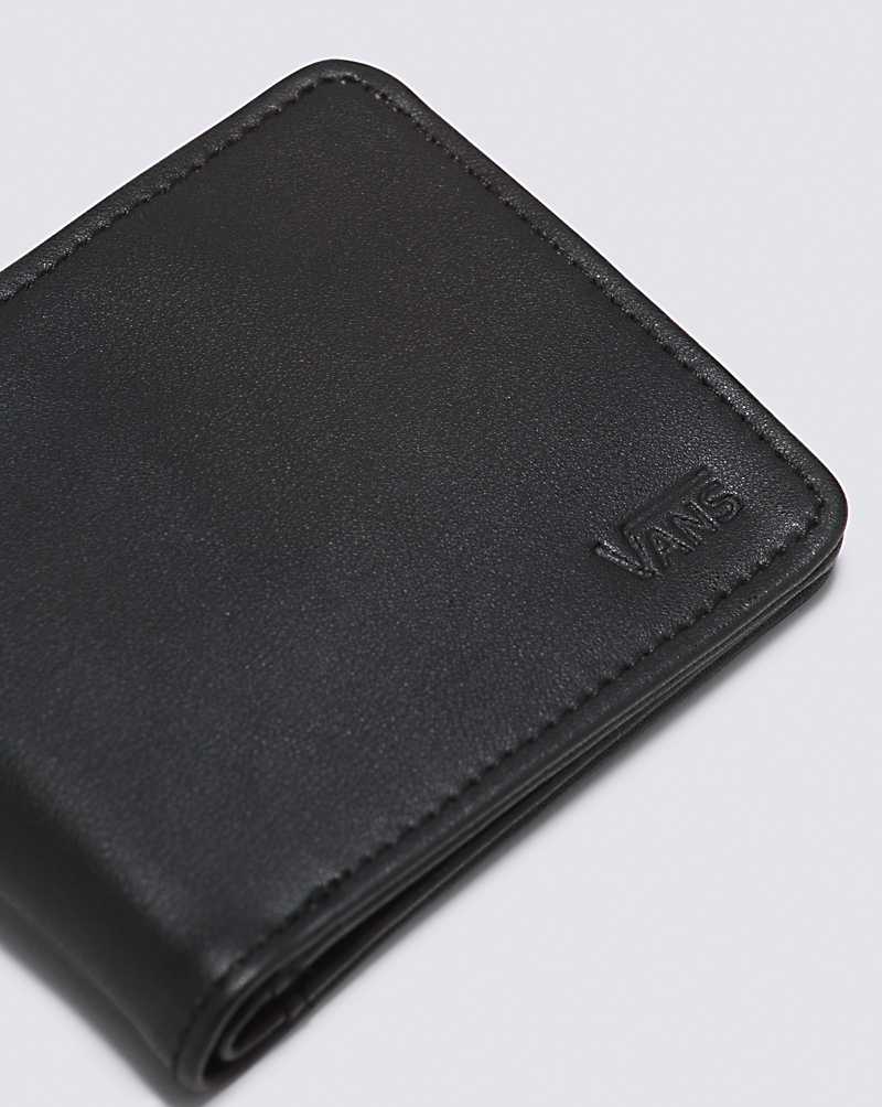 Vans Drop V Bifold Men Wallets Black | PI1-9442