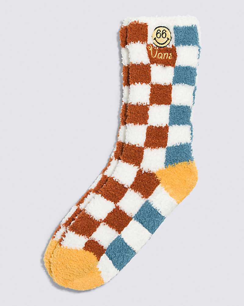 Vans Dusk Downer Crew Women Socks Blue | OA1-4347