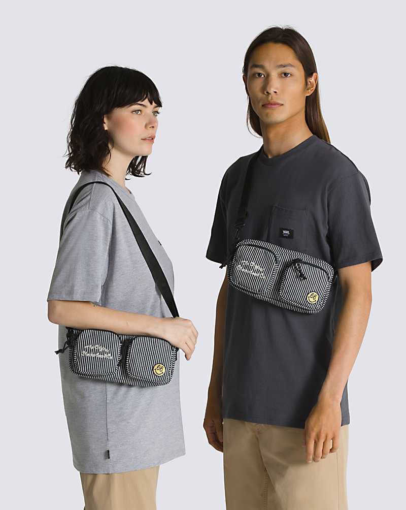 Vans Dusk Downer Waist Bag Men Bags Indigo | UU1-9740