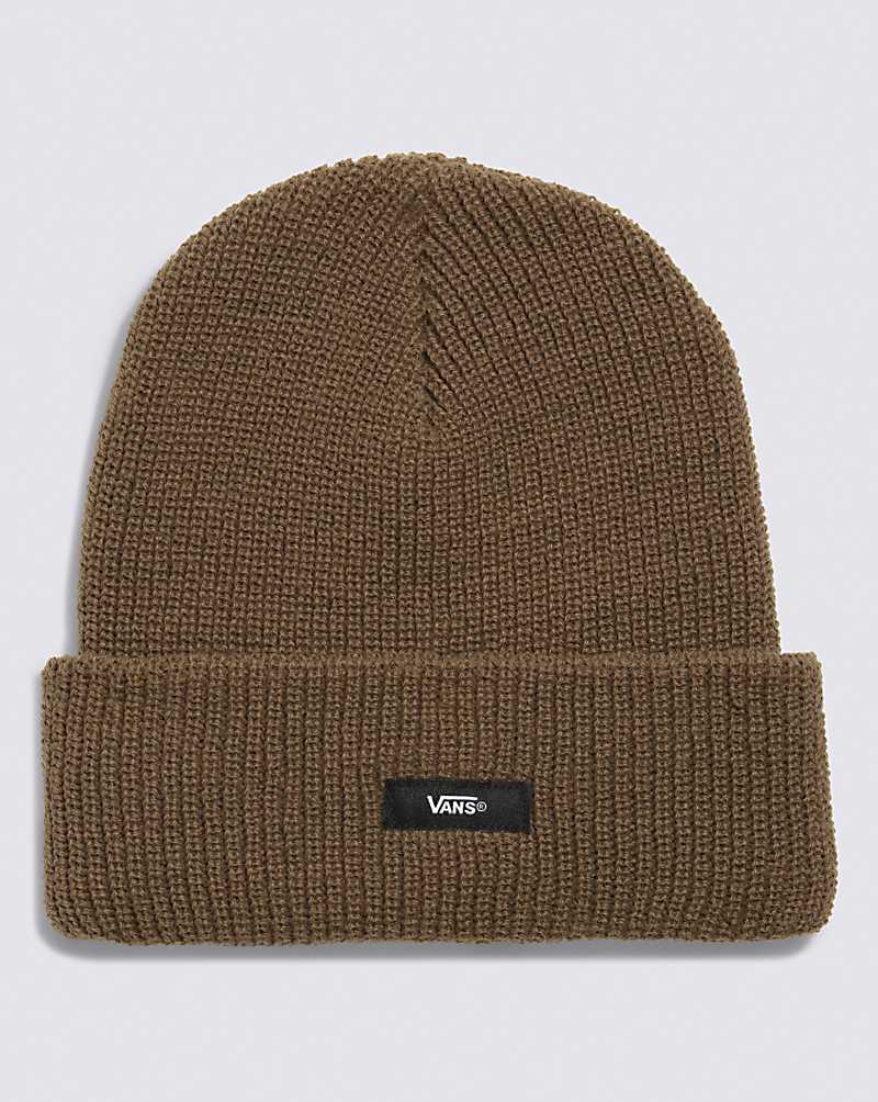 Vans Eastview Cuff Men Beanie Olive | UK1-6592