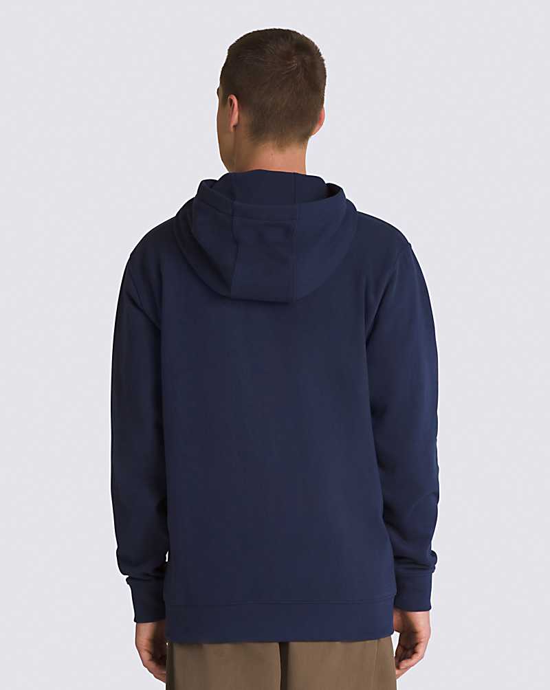 Vans Easy Box Pullover Men Hoodie Blue | YC1-2064