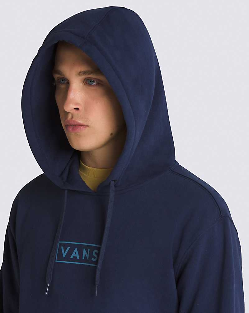 Vans Easy Box Pullover Men Hoodie Blue | YC1-2064