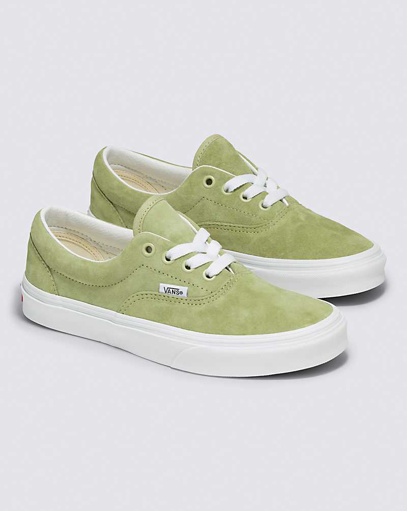 Vans Era Pig Suede Shoe Women Sneakers Light Green | OA1-3659