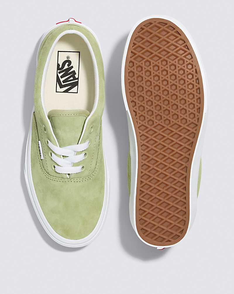 Vans Era Pig Suede Shoe Women Sneakers Light Green | OA1-3659