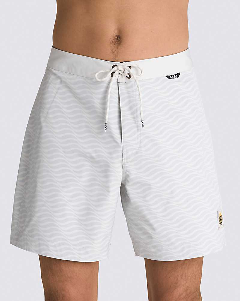 Vans Ever-Ride Future Currents Men Boardshorts White | VQ1-6747