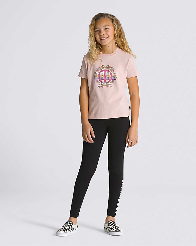 Vans Farewell Tour Crew Kids' T Shirts Rose | YL1-1013