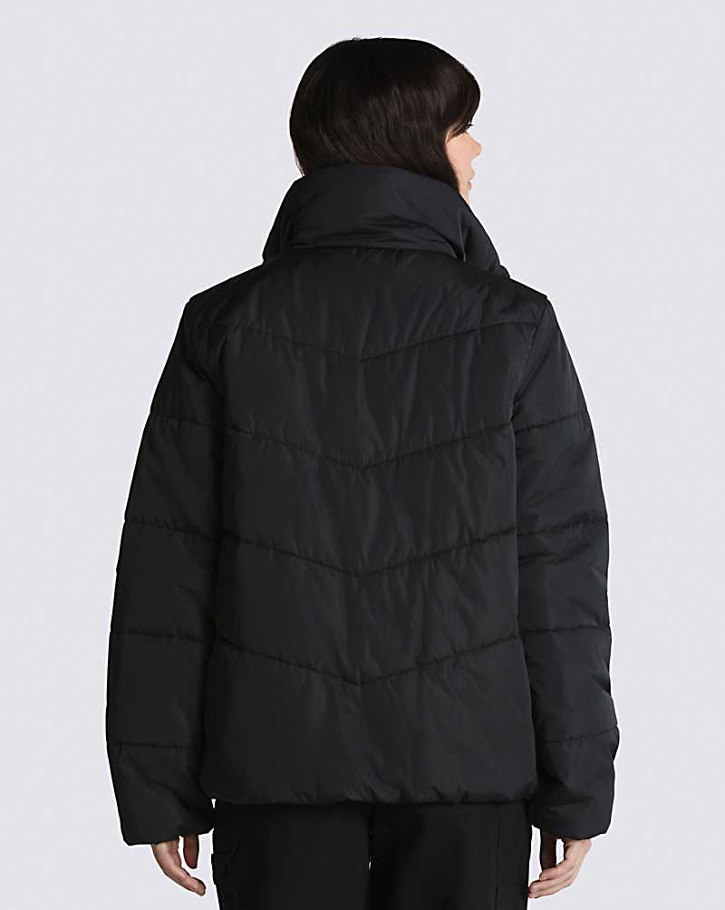 Vans Foundry Puffer MTE-1 Jacket Women Jackets Black | FR1-8712