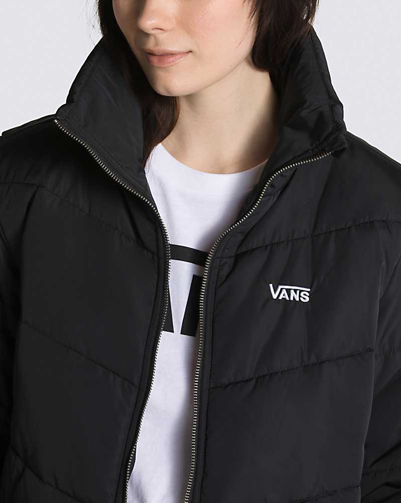 Vans Foundry Puffer MTE-1 Jacket Women Jackets Black | FR1-8712