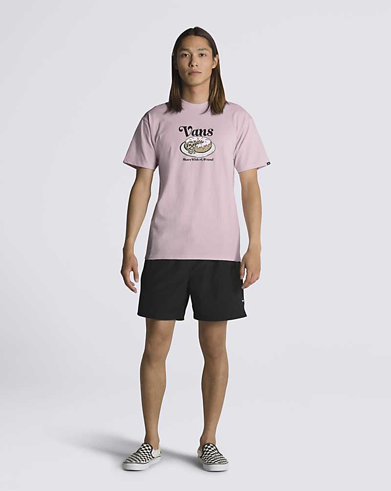 Vans Frosted Men T Shirts Pink | AN1-4434