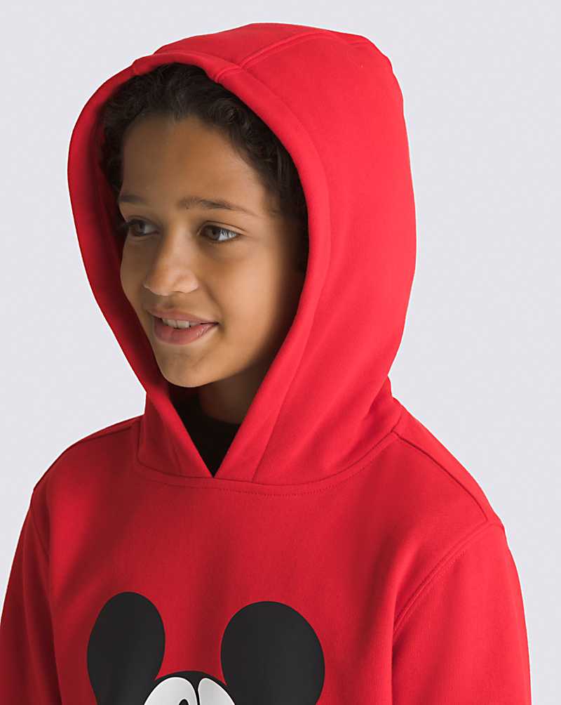 Vans Funhouse 100 Pullover Kids' Hoodie Red | PR1-1907