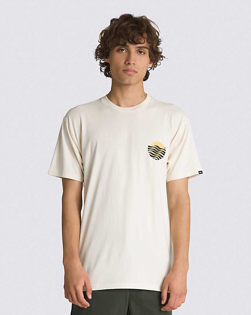 Vans Future Currents Men T Shirts White | CK1-4649