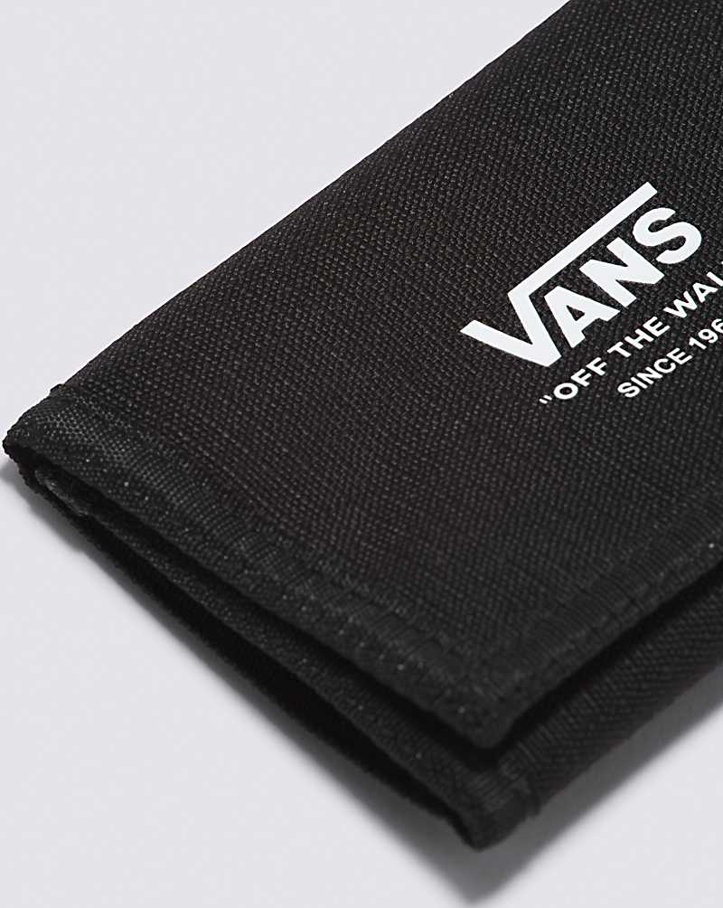 Vans Gaines Men Wallets Black / White | XU1-0281