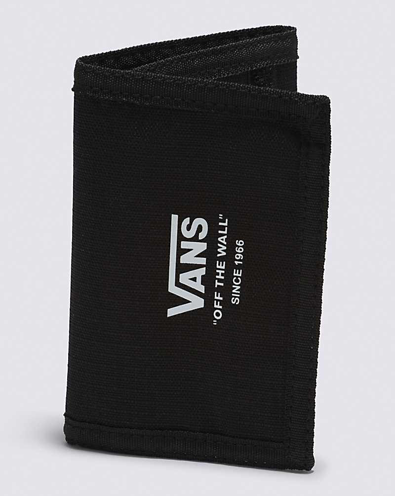 Vans Gaines Men Wallets Black / White | XU1-0281